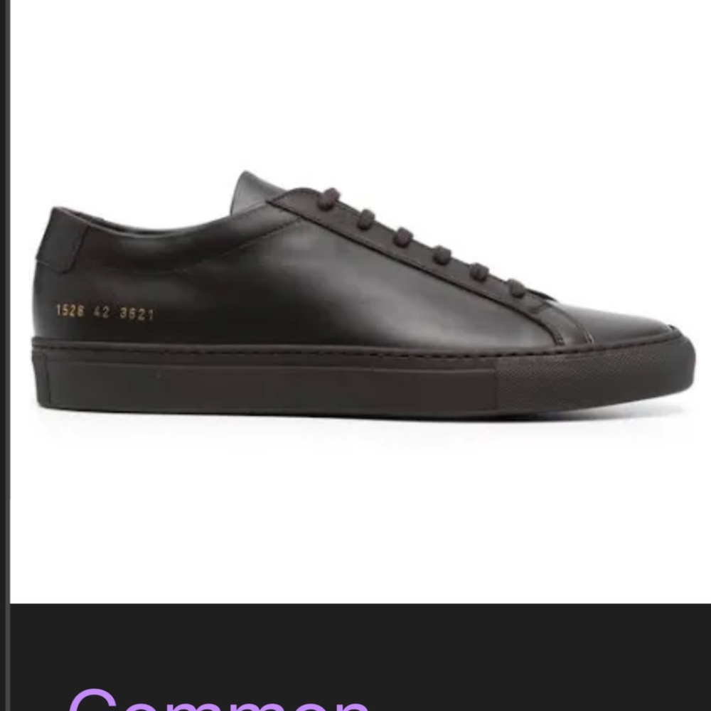 Men’s common project sneakers